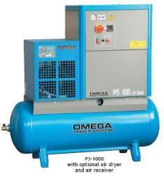 Omega PS 1015 with tank and dryer