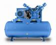 25 HP HORIZONTAL TWO STAGE AIR COMPRESSOR